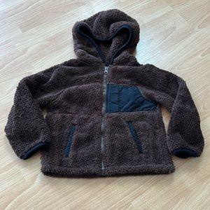 8/$25 Faded Glory Boys 3T Dark Brown Zip Up Hoodie Jacket